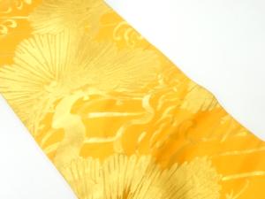 アンティーク　松模様織出し丸帯（着用可）